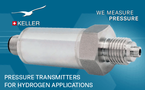 KELLER Pressure Transmitters for H2 Applications